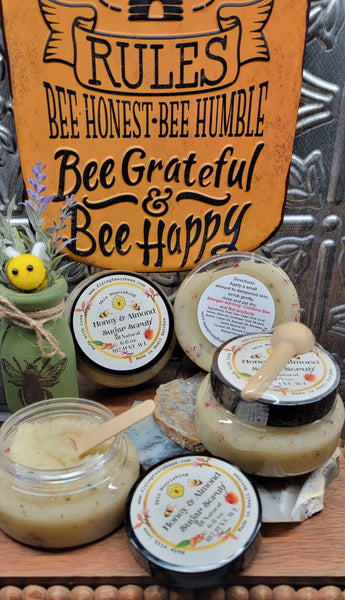 All Natural Honey Sugar Scrub