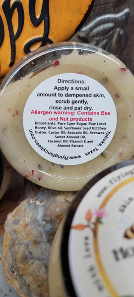 All Natural Honey Sugar Scrub