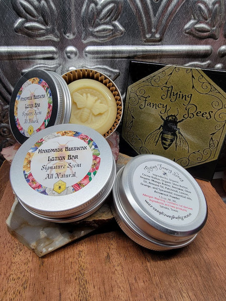 All Natural Beeswax Lotion Bar