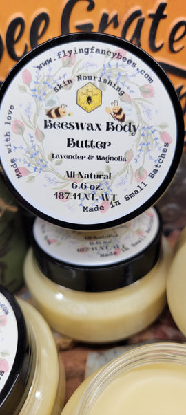 Beeswax Body Butter Lavender and Magnolia All Natural