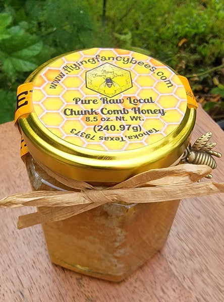 Chunk Honeycomb Wildflower Raw Local Texas