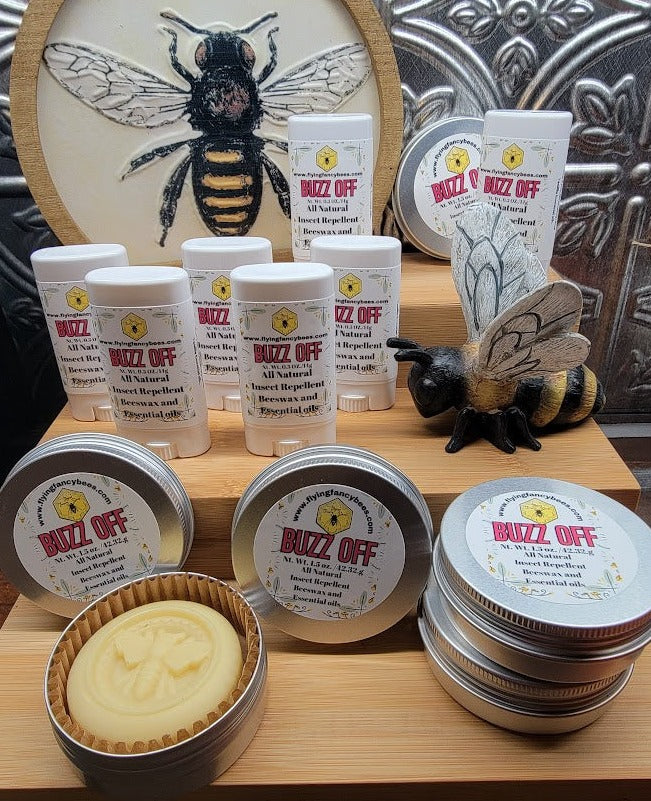 Buzz Off All Natural Insect Repellent – Flying Fancy Bees