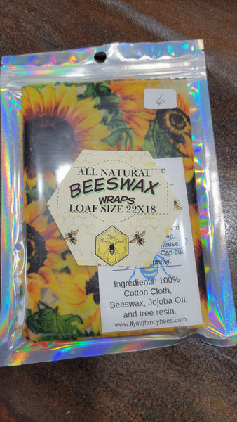 Beeswax Food Wraps Extra Large 22" x 18" Handmade