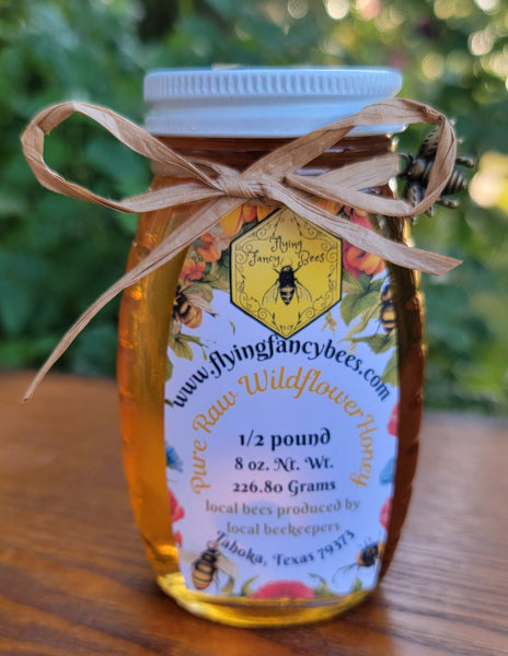 Wildflower Honey Raw Local Texas 2025