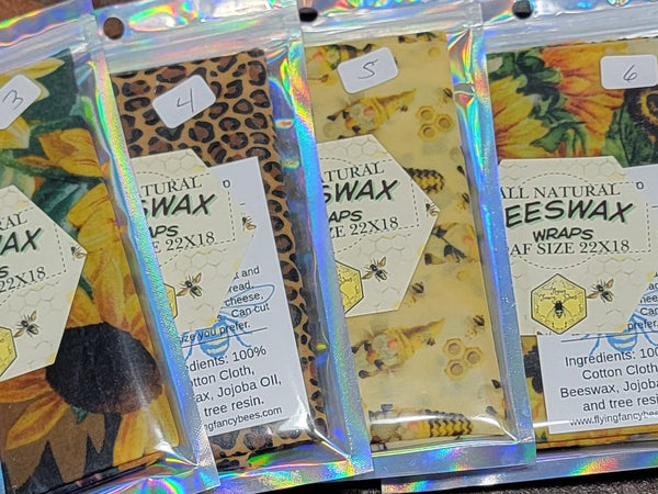 Beeswax Food Wraps Extra Large 22" x 18" Handmade