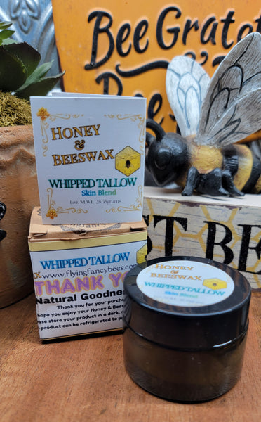 Whipped Tallow Cream with Honey and Beeswax