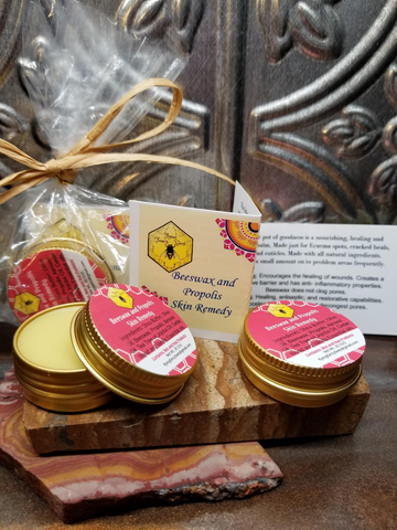 All Natural Beeswax and Propolis Skin Balm Small Size
